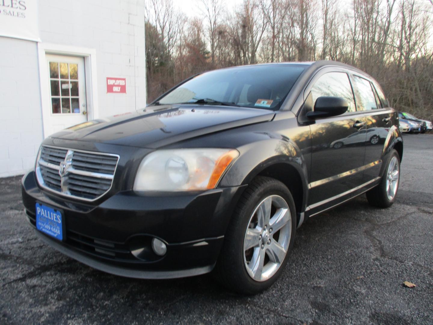 2011 BLACK Dodge Caliber Uptown (1B3CB9HB0BD) with an 2.4L L4 DOHC 16V engine, Continuously Variable Transmission transmission, located at 540a Delsea Drive, Sewell, NJ, 08080, (856) 589-6888, 39.752560, -75.111206 - Photo#0